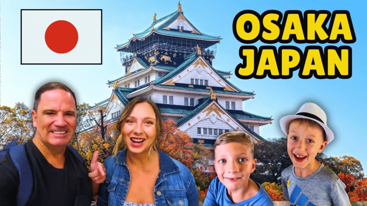 OUR FIRST TIME IN JAPAN! 🇯🇵 OSAKA TOOK US BY SURPRISE 😮