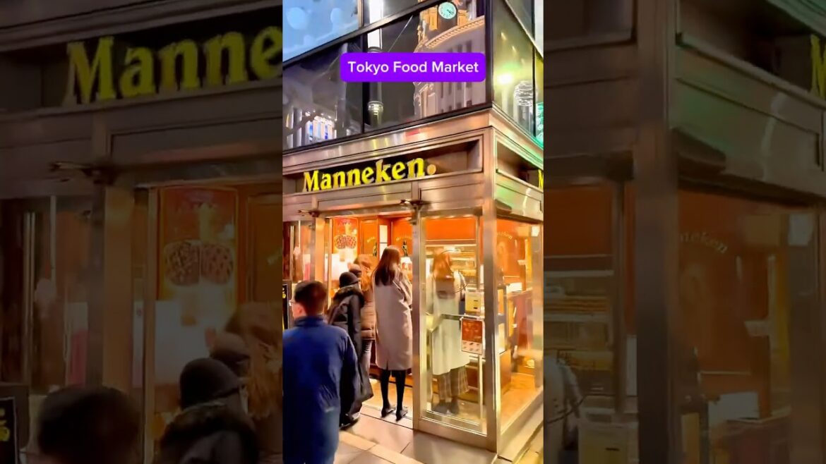 Tokyo Food Market #shorts #japan #tokyo #food #nightmarket