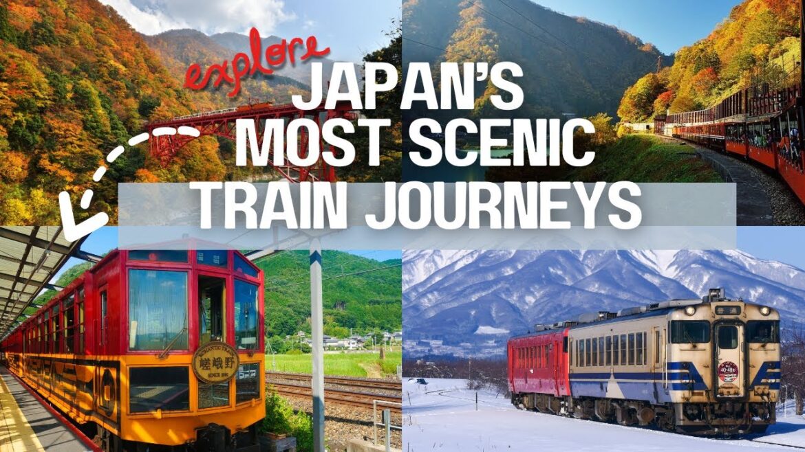 Experience Japans Most BREATHTAKING Scenic Train Journeys!