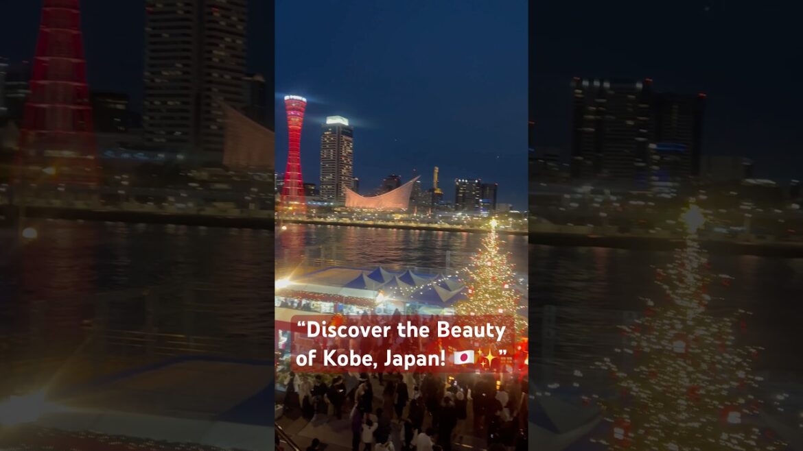 “Exploring the Stunning Sights of Kobe, Japan! 🌸🇯🇵”#shorts #travel #english #cat