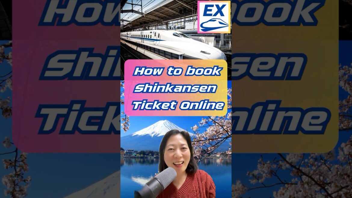 How to get Shinkansen ticket online ~easy 4 steps🚄 #shinkansen #jrpass  #japantravel