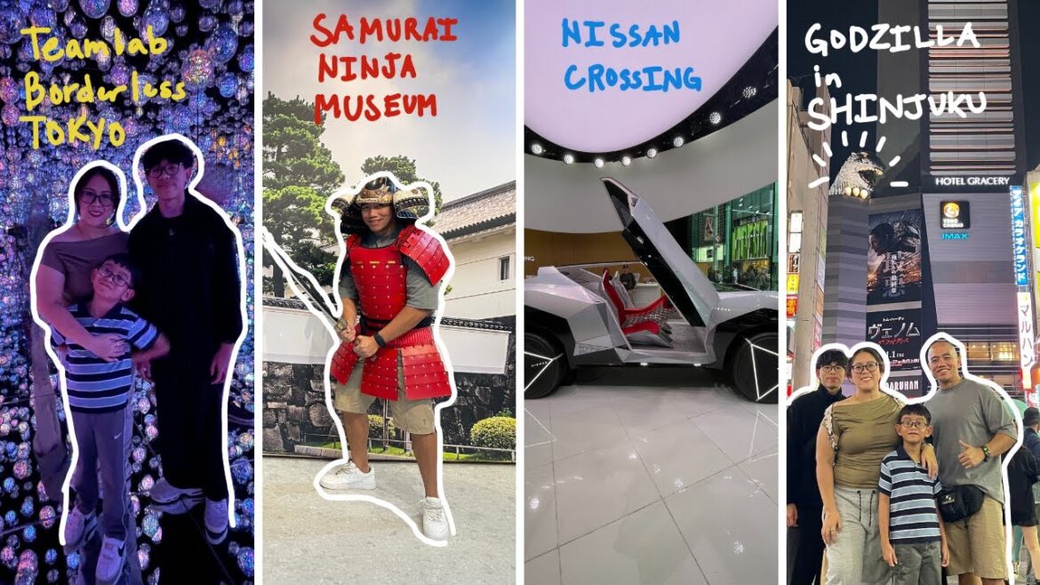 Japan #3: Nissan Ginza | TeamLab Borderless Tokyo | Samurai Ninja Museum | Godzilla in Shinjuku Japan #3: Nissan Ginza | TeamLab Borderless Tokyo | Samurai Ninja Museum | Godzilla in Shinjuku