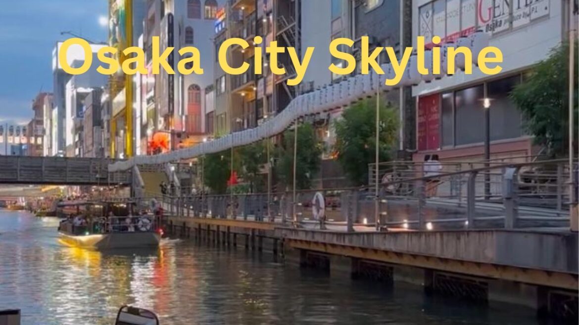 Japan Travel  : Osaka Boat Tour