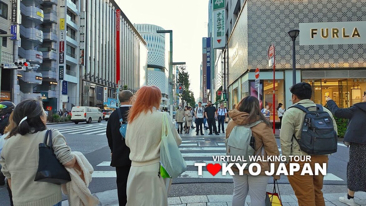 TOKYO JAPAN, Walk in Nihonbashi, Kyobash and Ginza, Chuo City, Japan, Travel, 4K TOKYO JAPAN, Walk in Nihonbashi, Kyobash and Ginza, Chuo City, Japan, Travel, 4K