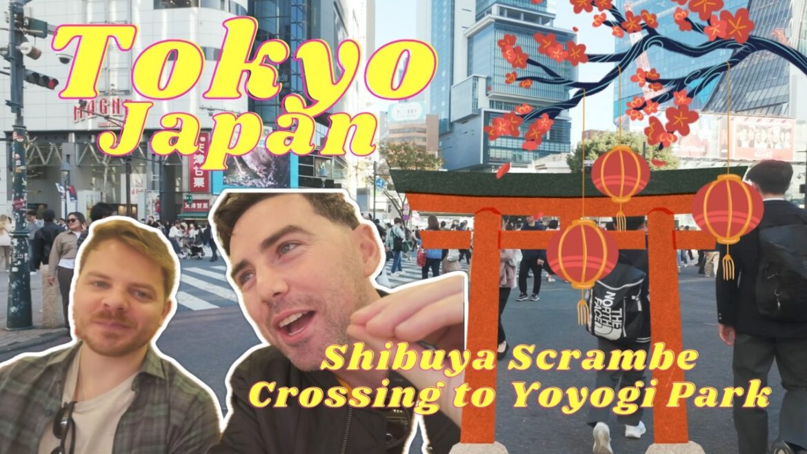 Walking Through Tokyo to Yoyogi Park | Explore Shibuya Crossing Walking Through Tokyo to Yoyogi Park | Explore Shibuya Crossing