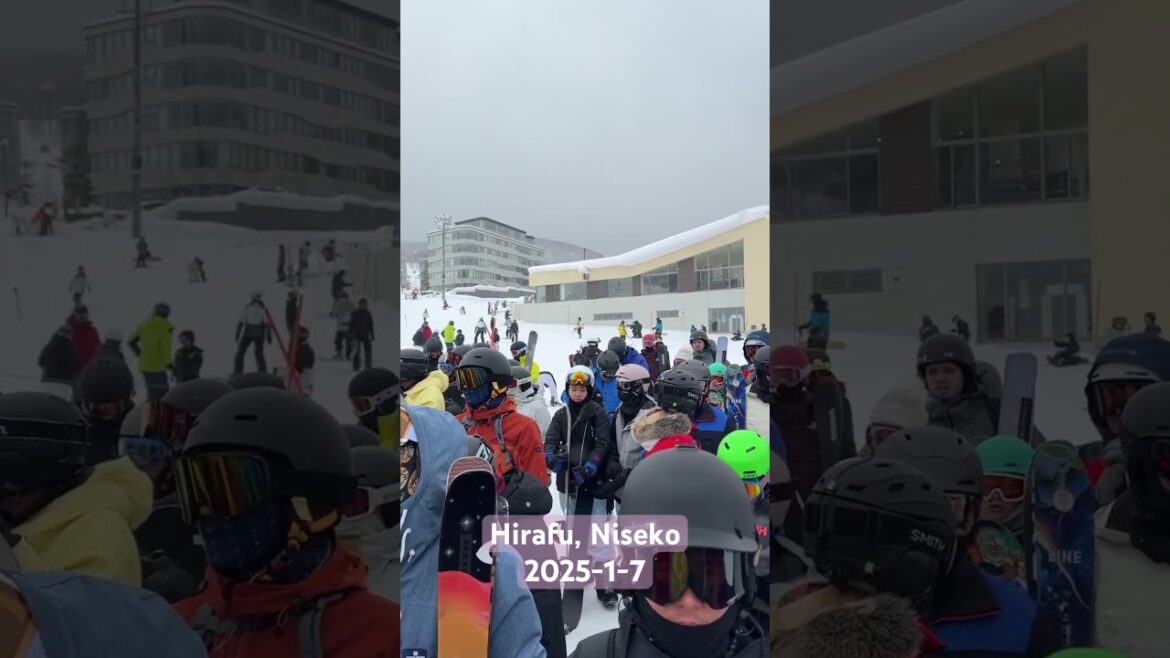 Hirafu, Niseko 2025-1-7 #hokkaido #travel #storm #ski #hirafu #snow #snowboarding #wintersports