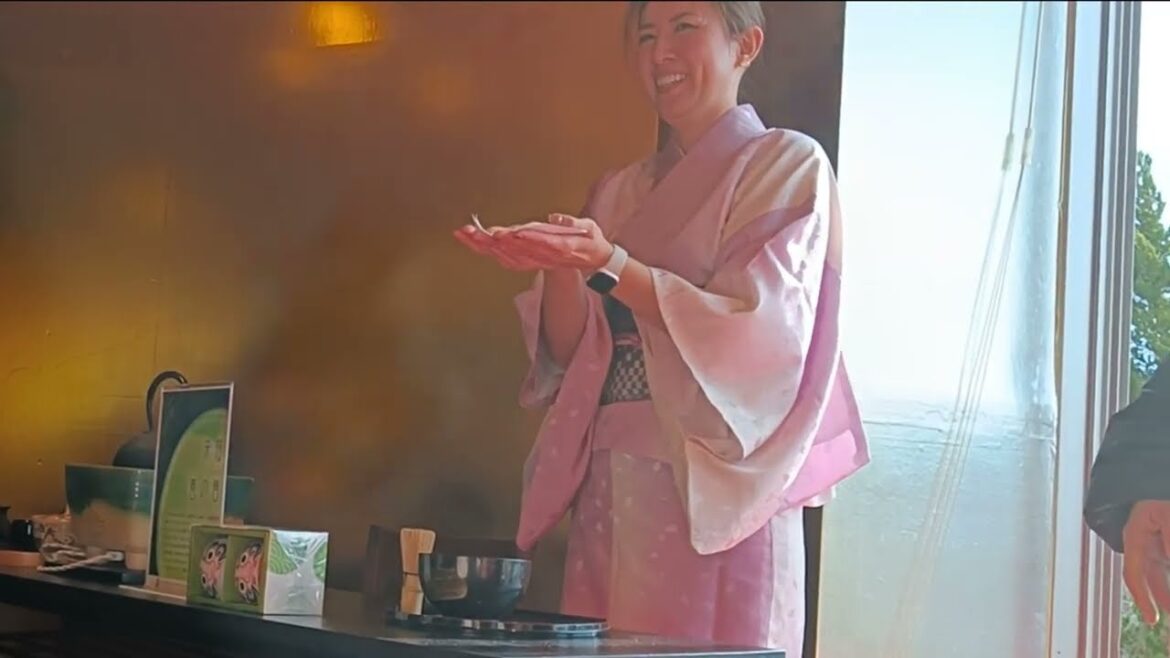 Mt. Fuji Matcha Tea Experience #Japan #matcha #mtfuji #lakekawaguchiko