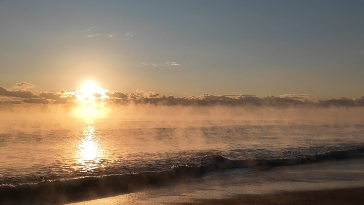 4K Sunrise on Kikonai Beach | Stunning Views of Hokkaido's Coast