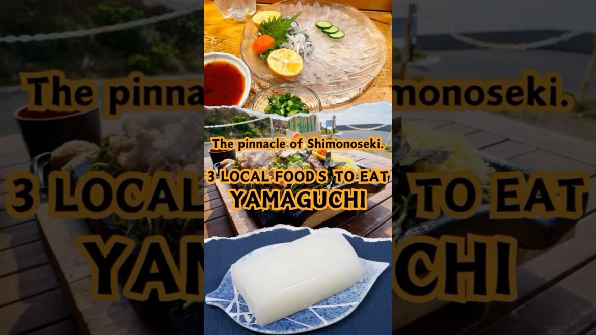 【YAMAGUCHI-food-Nice Trip Japan】 3 LOCAL FOODS TO EAT - The pinnacle of Shimonoseki