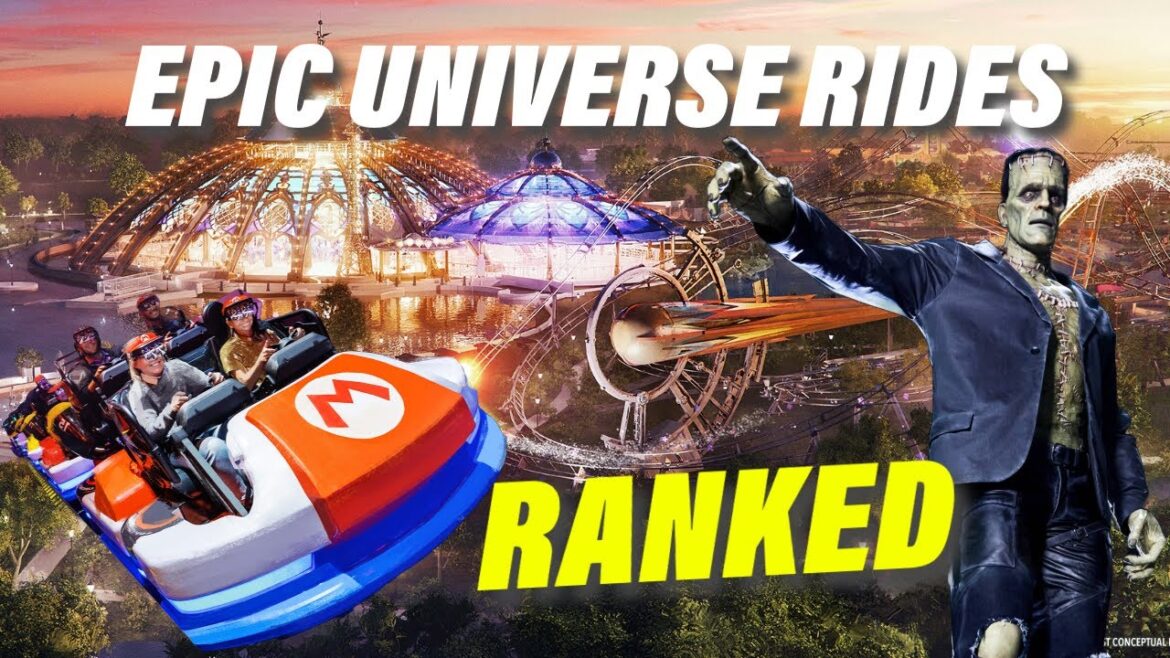 Epic Universe Rides RANKED at Universal Orlando Resort 2025 Epic Universe Rides RANKED at Universal Orlando Resort 2025