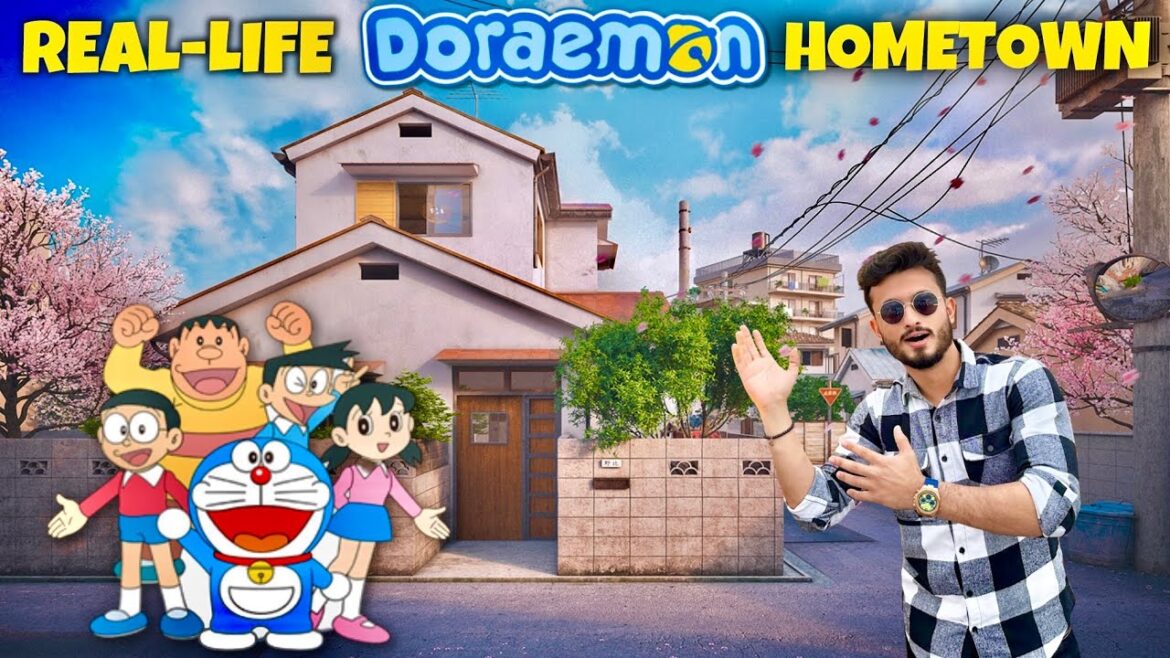 Real-Life Doraemon Village in Japan 🇯🇵