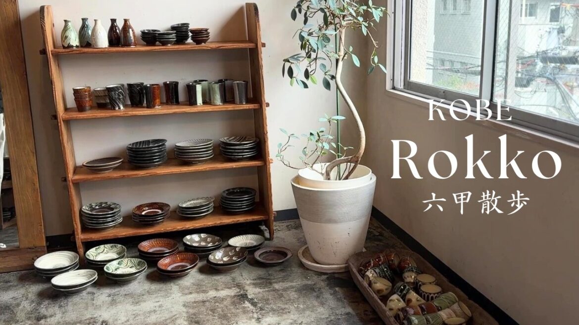 神戸六甲でランチとカフェ、魅力あふれるお店巡り🍽️窯元の器を迎える｜器屋、カジュアルイタリアン、雑貨を愉しむ｜購入品紹介