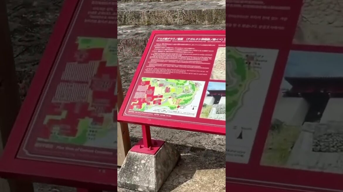 【首里城】③Stroll around Shurijo Castle Park, a world heritage site(世界遺産を散策)