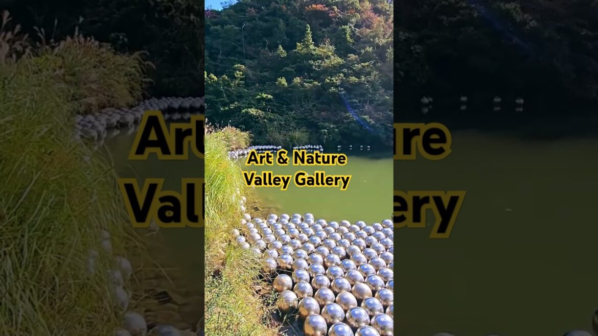 Art and Nature: Naoshima's Valley Gallery #japantravel #nature #naoshima
