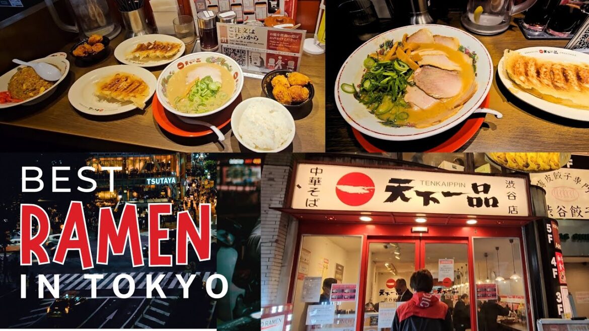 Tenkaippin: Best Ramen In Tokyo | The Crazy Shibuya Crossing Experience