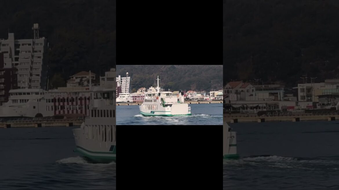 【フェリーてしま】小豆島豊島フェリー（2024.12.30）ほぼ四国汽船、あさひより撮影