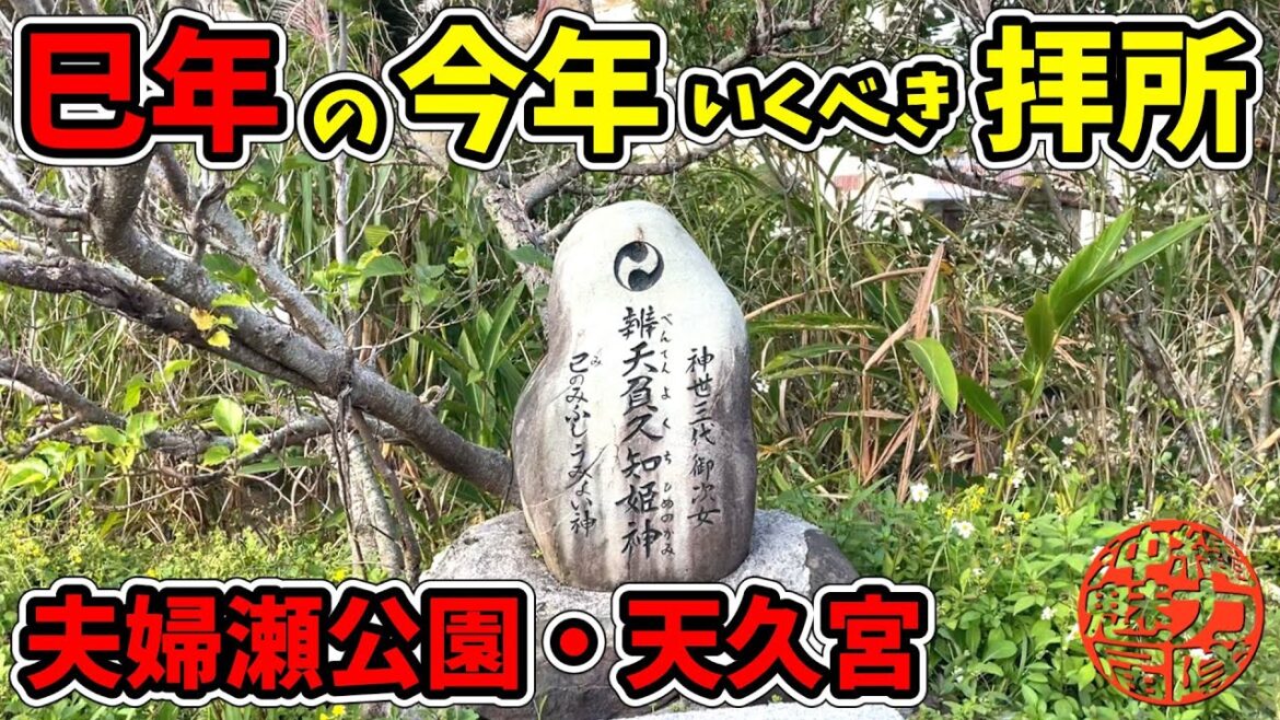 【ご利益】巳年の今年に絶対行くべき拝所！波上宮・夫婦瀬公園・天久宮！