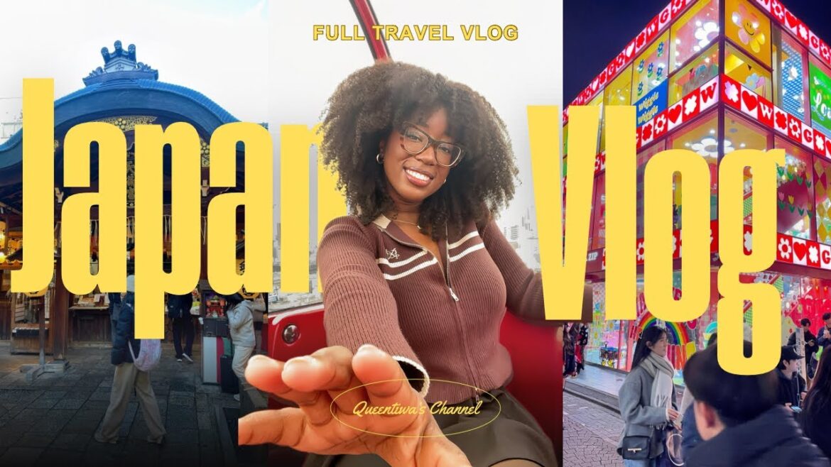 BLACK IN JAPAN VLOG 🌸 winter in japan (exploring tokyo, kyoto, & osaka, shopping, what i ate, cafes)
