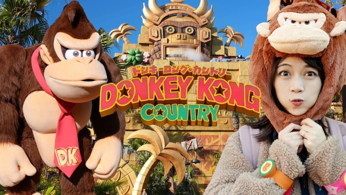 We Explored the NEW Donkey Kong Country at Universal Studios Japan! ๐ We Explored the NEW Donkey Kong Country at Universal Studios Japan! ๐