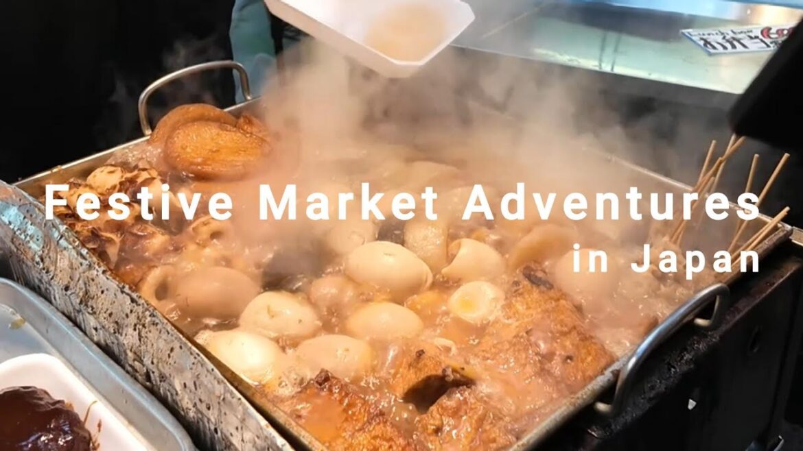 Japanese Street Food and Festive Vibes: Best 4 Markets in Japan (Tsukiji, Ueno, Kyoto, Osaka)