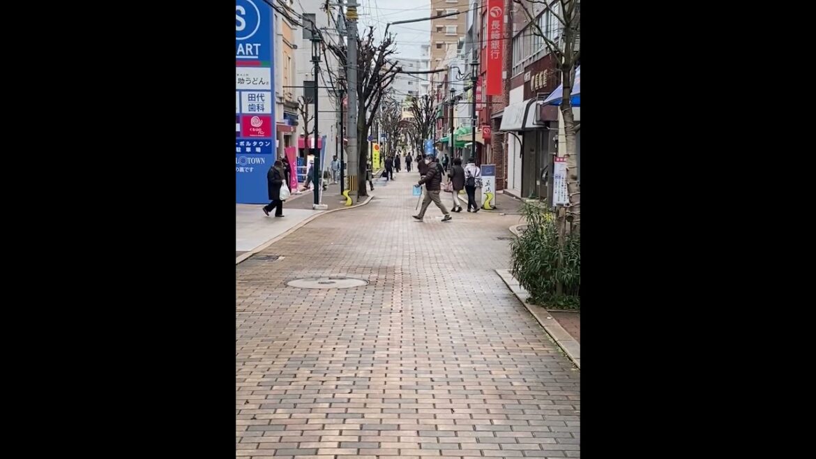 1月8日(水) 新大工町(シーボルト通り)