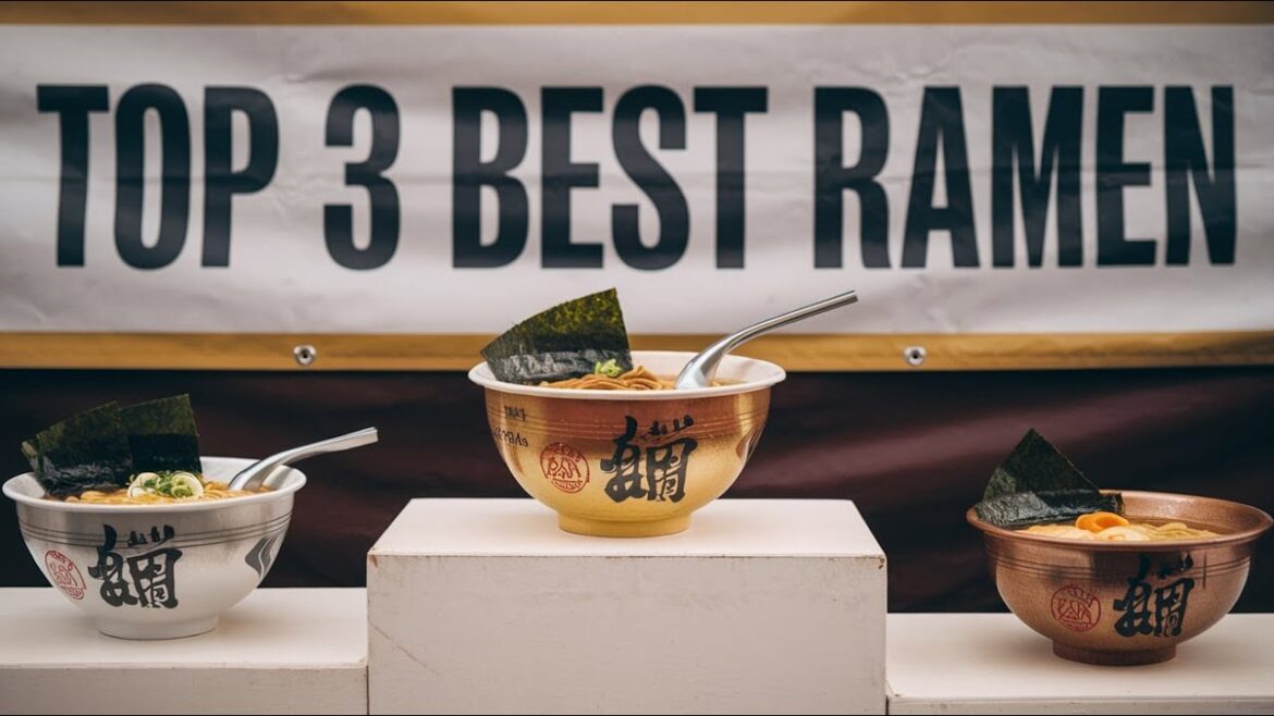 Top 3 Best Ramen Restaurant | Japanese Street Food