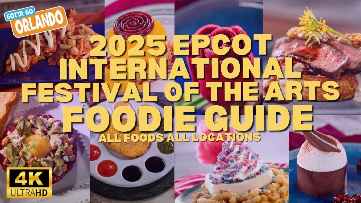 Discover the MUST TRY Dishes at Epcot's Festival of the Arts 2025