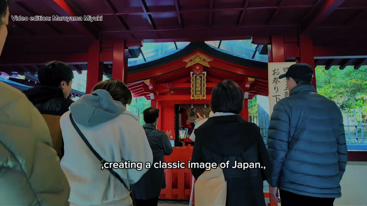 Japan, Kanagawa, Hakone Temple