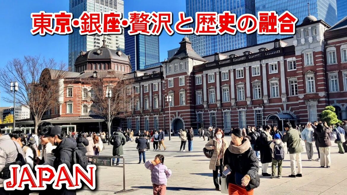 【4K HDR】銀座•東京駅前散歩 • Ginza Walking Tour Japan • The Charm of Modern Tokyo || 【4K HDR】銀座•東京駅前散歩 • Ginza Walking Tour Japan • The Charm of Modern Tokyo ||