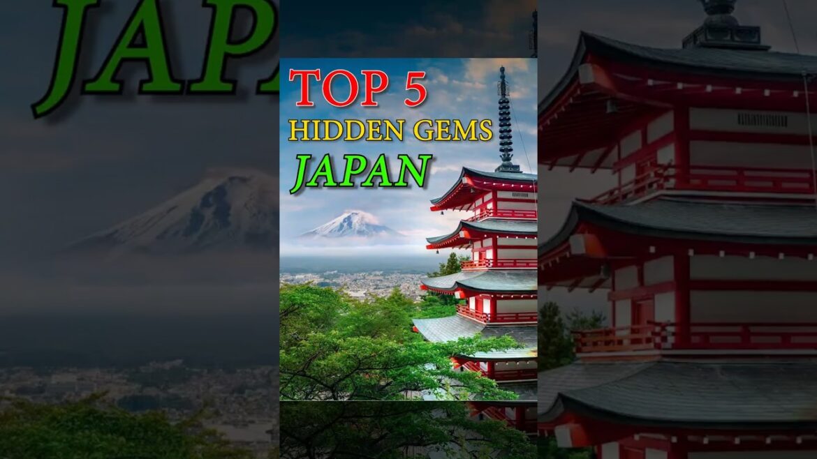 top 5 hidden gems Japan #japan #travel #adventure