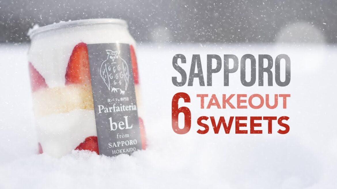 Sapporo 6 Takeout Sweets [Winter in Hokkaido, Japan]