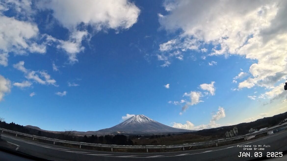 Road Trip: Fujigane to Mt. Fuji Dream Bridge | 03 January 2025