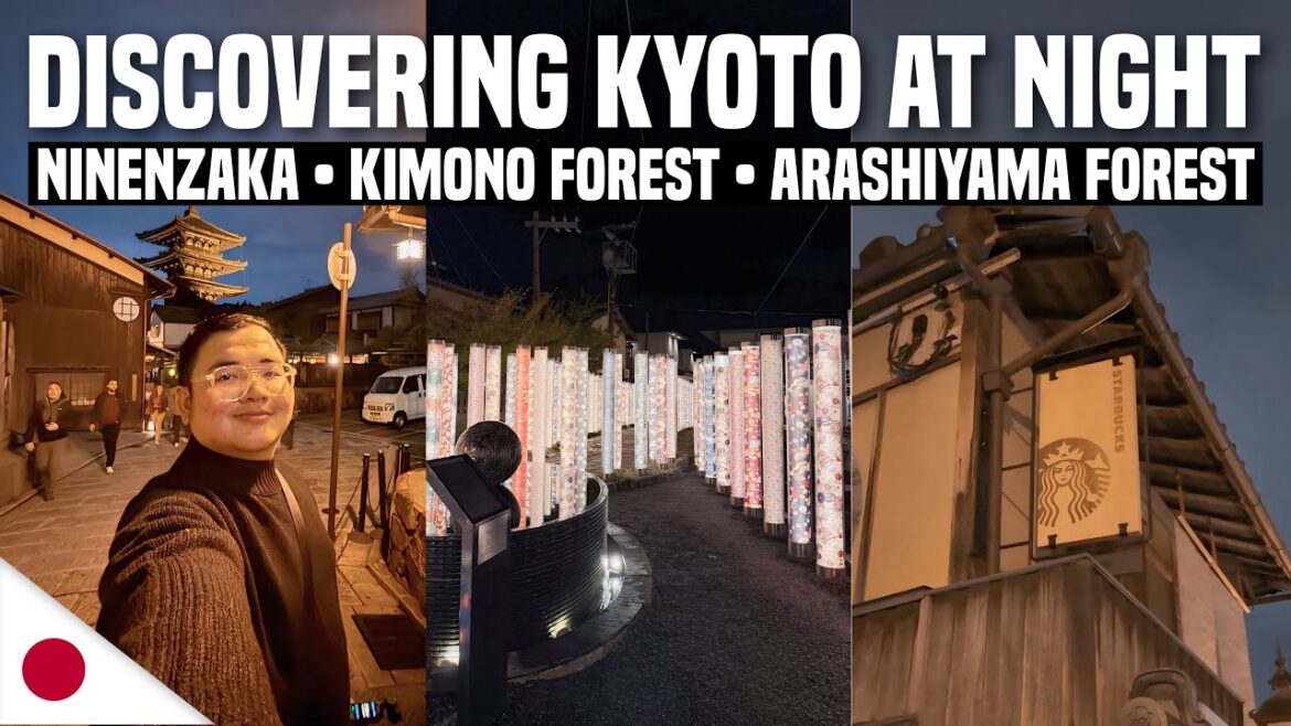 Exploring KYOTO at NIGHT: Ninenzaka, Kimono Forest & Arashiyama Bamboo Forest | Ivan de Guzman