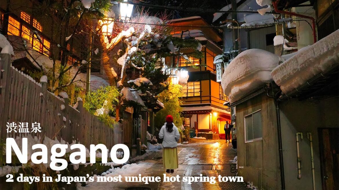 Snowy Winter Trip to Spirited Away Hot Spring Town | Shibu Onsen, Snow Monkey Park | Nagano, JAPAN Snowy Winter Trip to Spirited Away Hot Spring Town | Shibu Onsen, Snow Monkey Park | Nagano, JAPAN