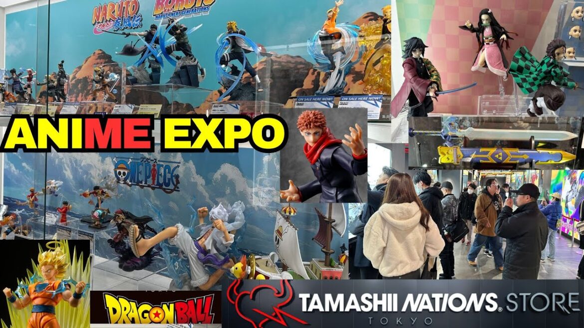 "Inside Tamashii Nation's Tokyo Anime Figure Paradise: 🎎 Must-See Price & Tour! 🏯"