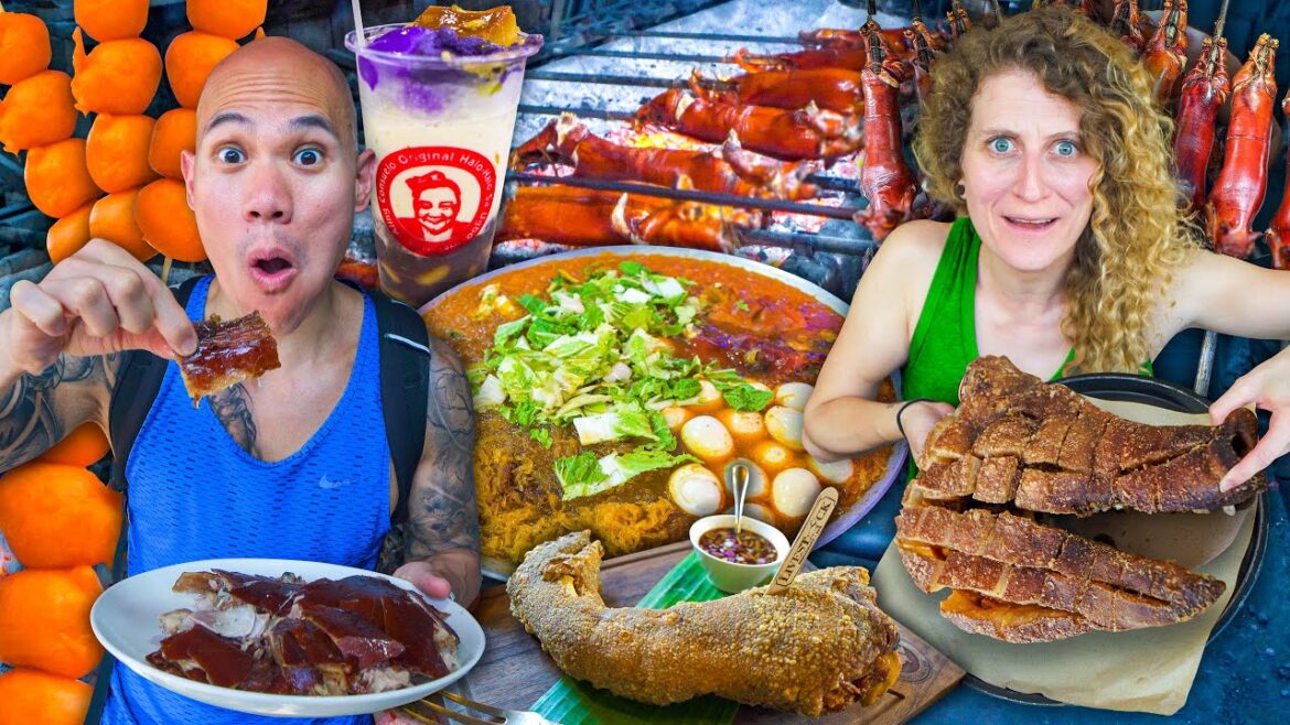 21 MUST TRY Filipino Foods in Manila, Philippines - BEST FILIPINO STREET FOOD IN MANILA! 🇵🇭