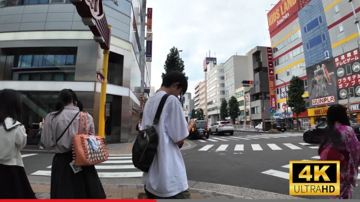 Japan: Sakae Streets in Nagoya | 4K Walking Tour