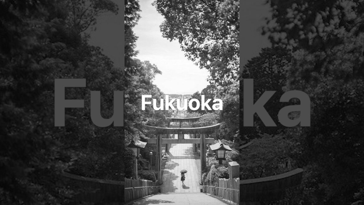 Fukuoka's Top  Charming Places to Visit for a Perfect Day Out #fukuoka #japan #explore