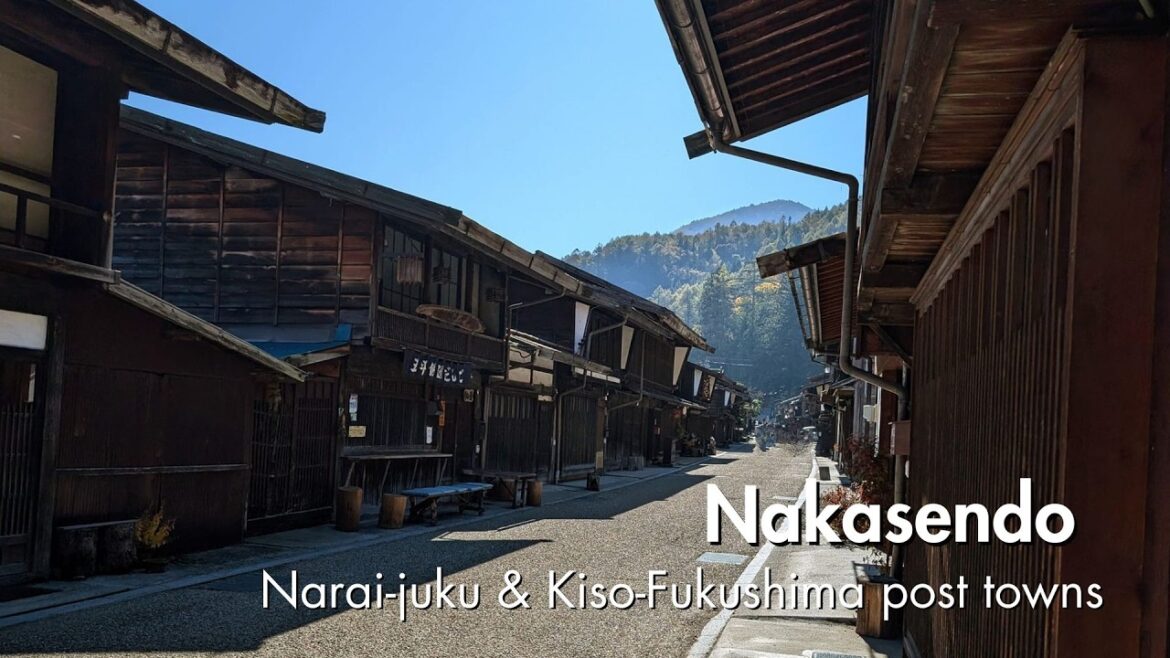Nakasendo | Narai-juku & Kiso-Fukushima, Japan VLOG