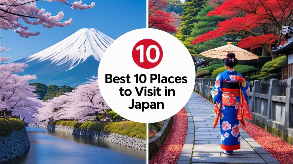 Discover Japan: Top 10 Stunning Places to Visit in 2025