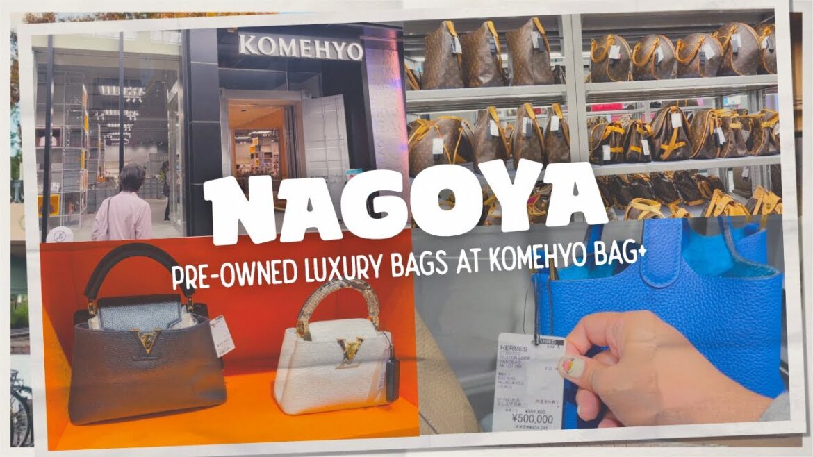 Autumn in Nagoya 🍁 Komehyo Bag+ Osu, Nagoya Japan