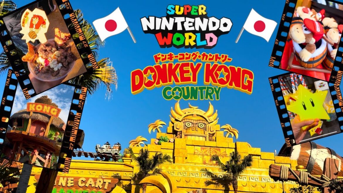 ⭐️DONKEY KONG Ride 4K POV Super Nintendo World Universal Studios Japan⭐️Ultimate Guide, Tips, Food