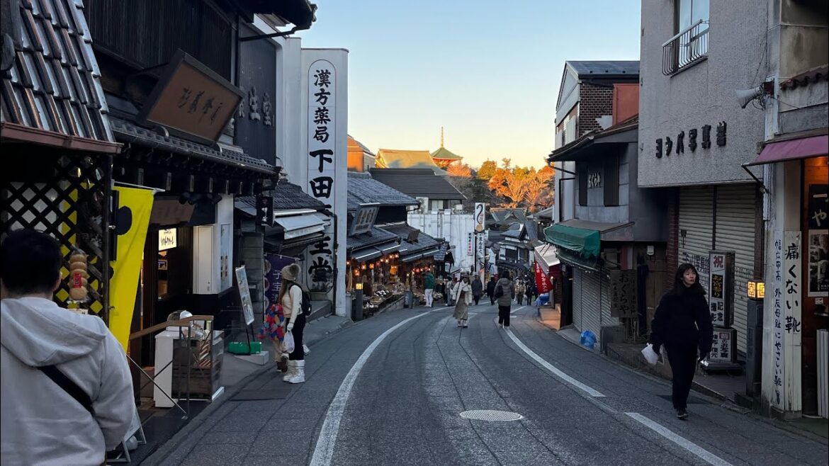 Narita Omotesando Street Chiba Japan