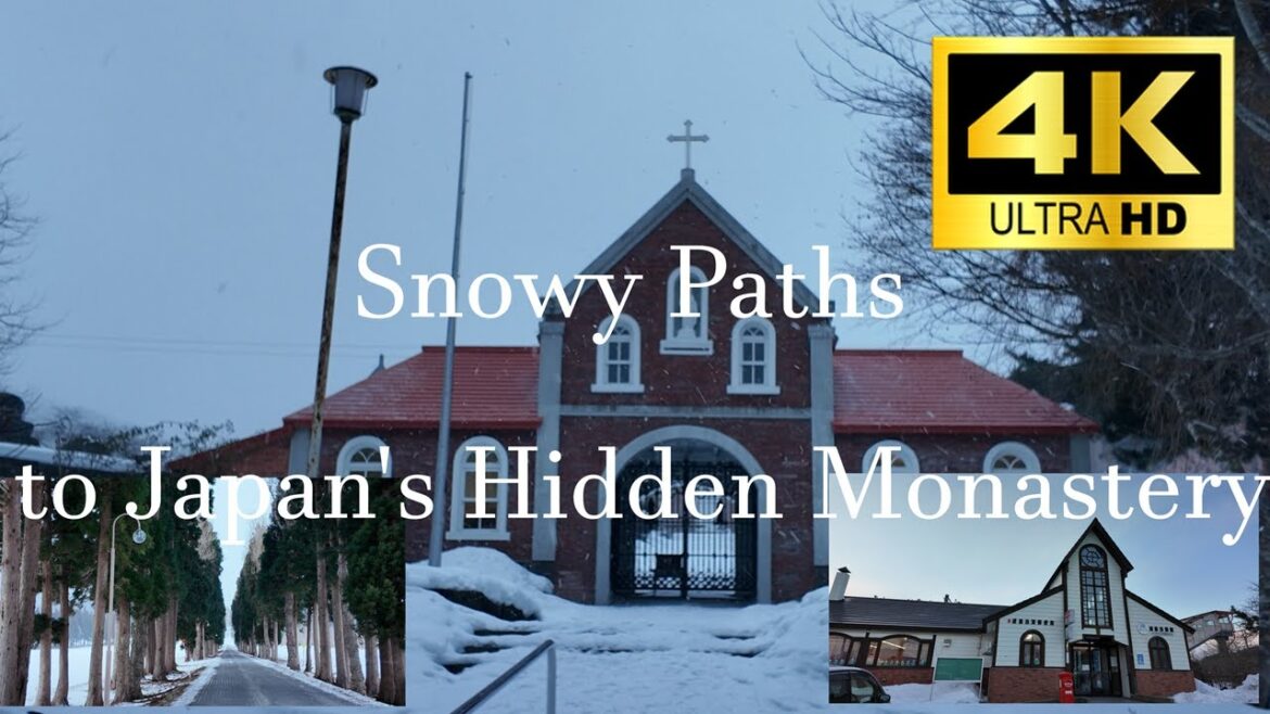 4K Winter Journey to the Trappist Monastery | Hidden Gem Near Hakodate