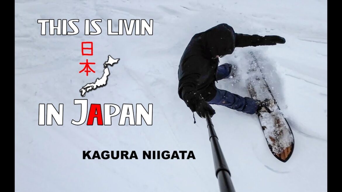 SNOWBOARDING JAPAN | NEW YEAR 2 DAYS in KAGURA NIIGATA