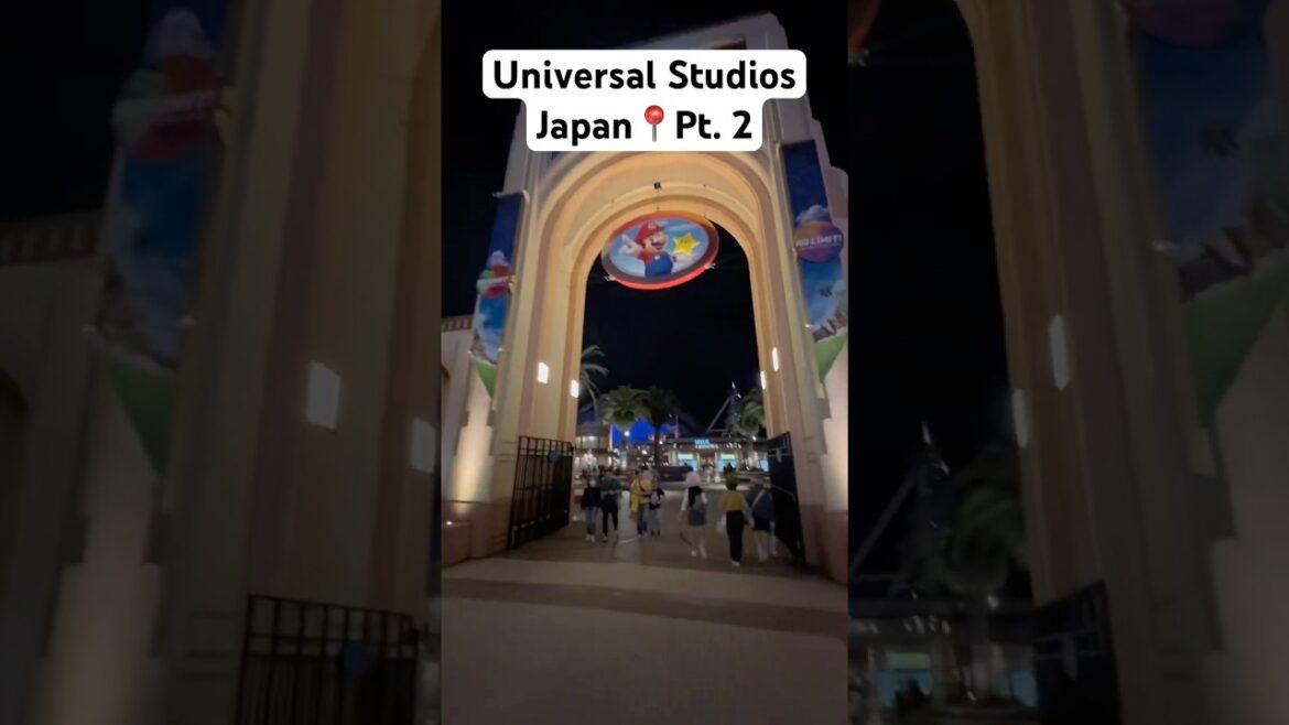 Die BESTEN Attraktionen in Universal Studios Japan📍#japan #anime #youtube  #universalstudiosjapan
