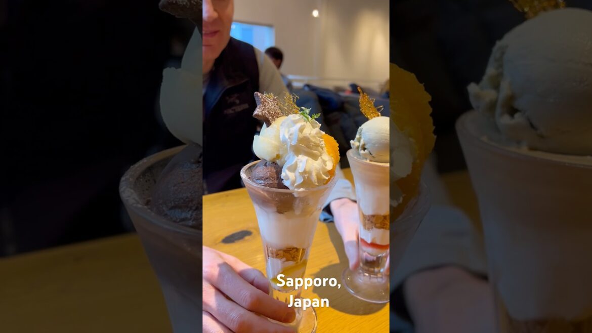 Perfect Parfait in Sapporo, Japan - January 12, 2025