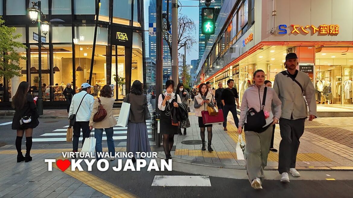 TOKYO CITY TRAVEL 4 – Ginza, Nihonbashi, Kyobashi, Chuo City, Shinbashi, Minato City, Japan, 4K TOKYO CITY TRAVEL 4 - Ginza, Nihonbashi, Kyobashi, Chuo City, Shinbashi, Minato City, Japan, 4K
