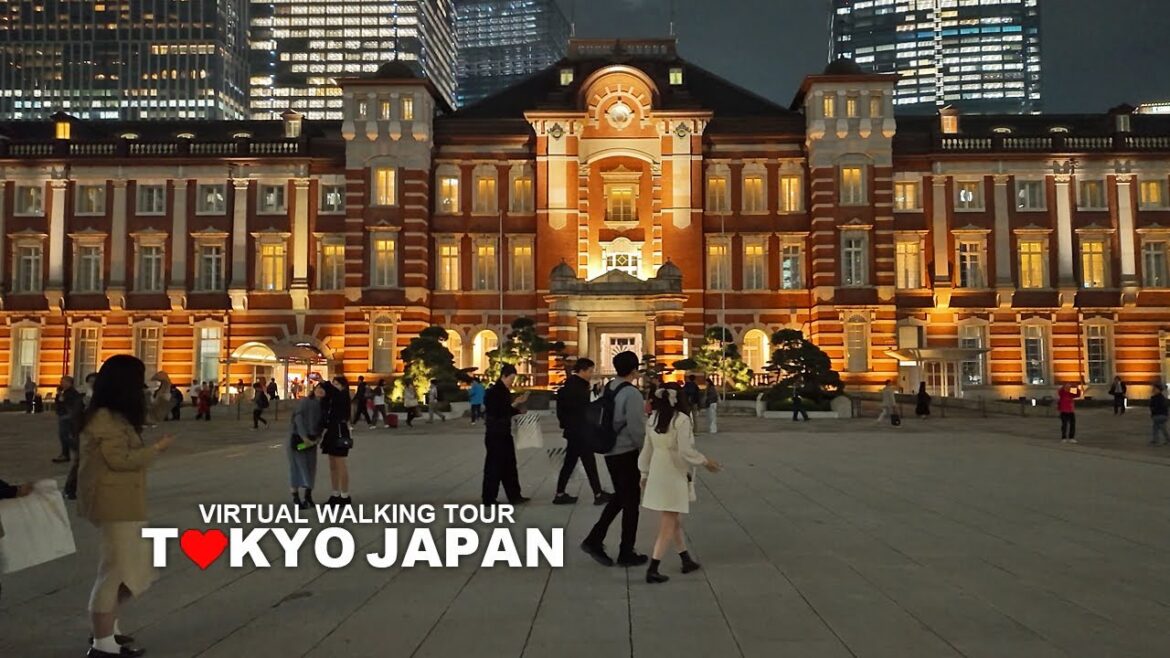 TOKYO JAPAN, Walk in Ginza and Tokyo Station, Chuo City, Japan, Travel, 4K TOKYO JAPAN, Walk in Ginza and Tokyo Station, Chuo City, Japan, Travel, 4K