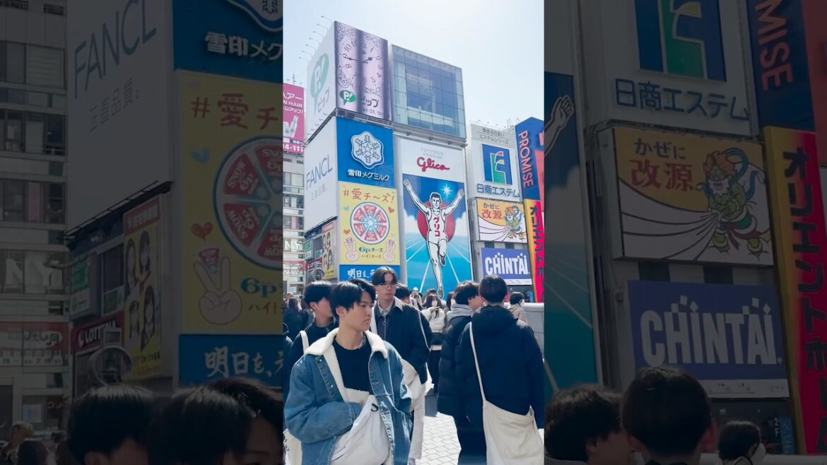 Osaka is a HUGE VIBE! 🤩 #shorts #japan #travel #osaka #dotonbori Osaka is a HUGE VIBE! 🤩 #shorts #japan #travel #osaka #dotonbori